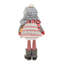 Bonhomme de neige gris chaud