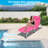3-In-1 Heavy Duty Tanning Chair With Face Hole Adjustable 5-Position Folding Chaise Lounge Chairs For Outside Portable Lay Flat Beach Lounge Chair For Outdoor Sunbathing Patio Pool Lawn Camping Deck P-1707743059