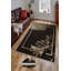 Tapis tissé de qualité supérieure, 100% polyester, 4,6 x 7,2 pi | Pois antibactérien antidérapant en PVC | Impression numérique 3D, lavable à la machine, hauteur des poils: 0,3 po | Idéal pour le salon, la chambre à coucher et les espaces repas-134050615