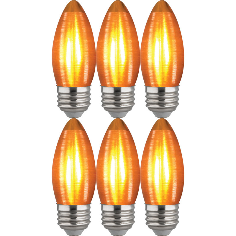 2 Watt Amber LED Bulb