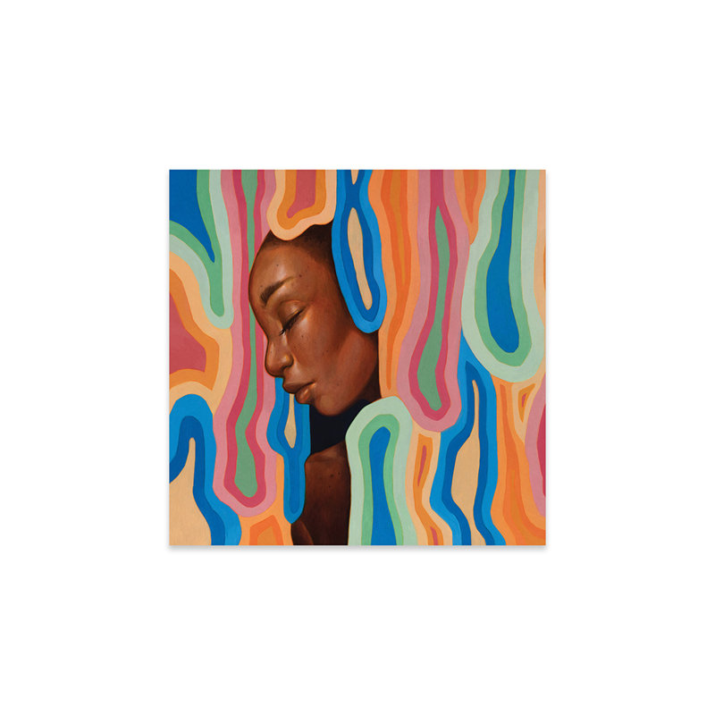 Bonbon fondu sur peinture plastique / acrylique
