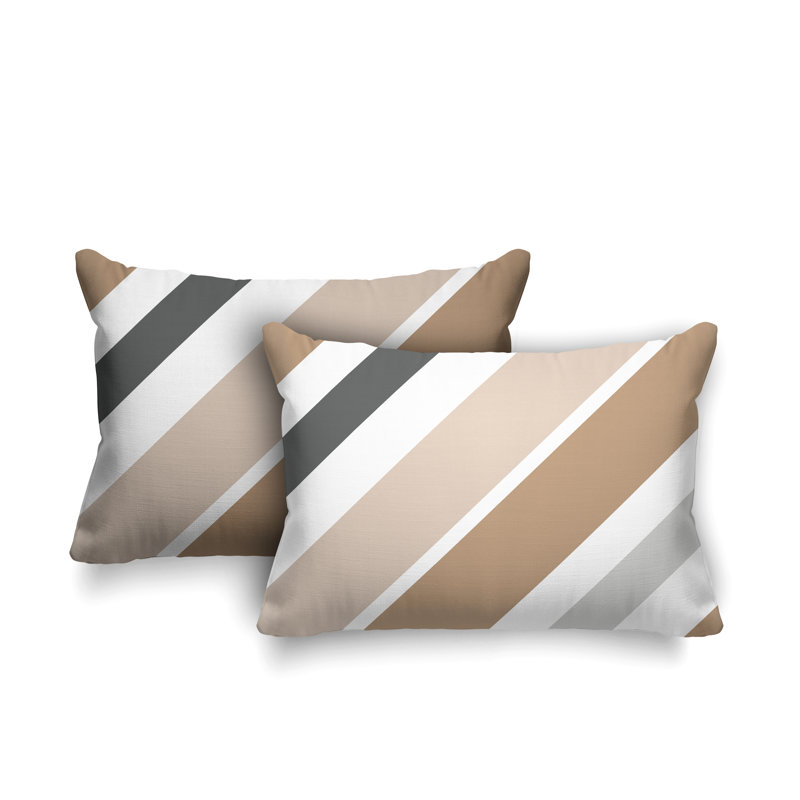 Coussin lombaire intérieur / extérieur Manda, Beige