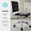 Fauteuil de bureau pivotant à hauteur ajustable Martha Stewart Lulu-109713882-109713883