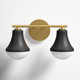 Capulet 2 Light Frosted Dimmable Vanity Light