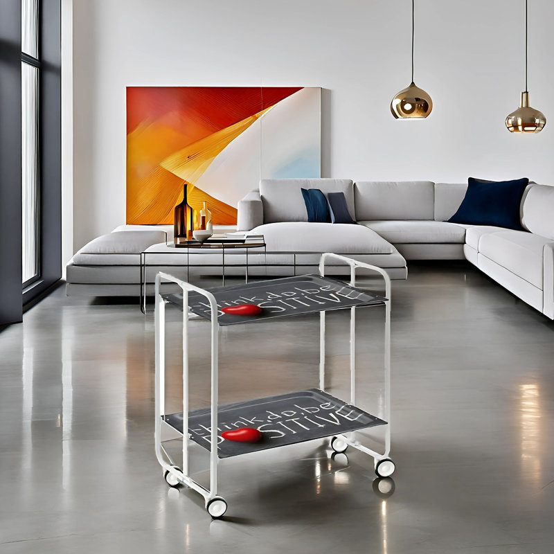 Ambrea Metal Bar Cart