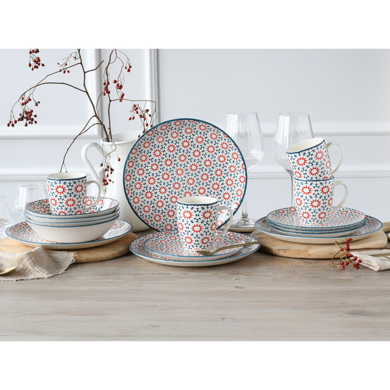 Stella Piece Dinnerware Set - Service for 4