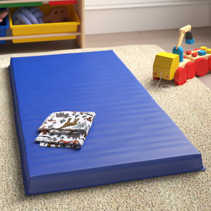 Tapis de sieste pliable pour tout-petits 2 po, Variées ( un de chaque couleur), H 2 po x l 24 po x P 48 po