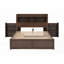 Lit plateforme pleine grandeur avec rangement - aucun sommier requis, robuste et robuste Spacieux-30360726