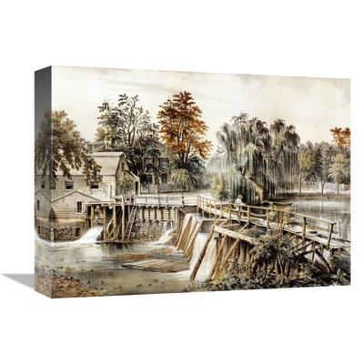 " The Mill Dam At Sleepy Hollow " by Robert Dighton