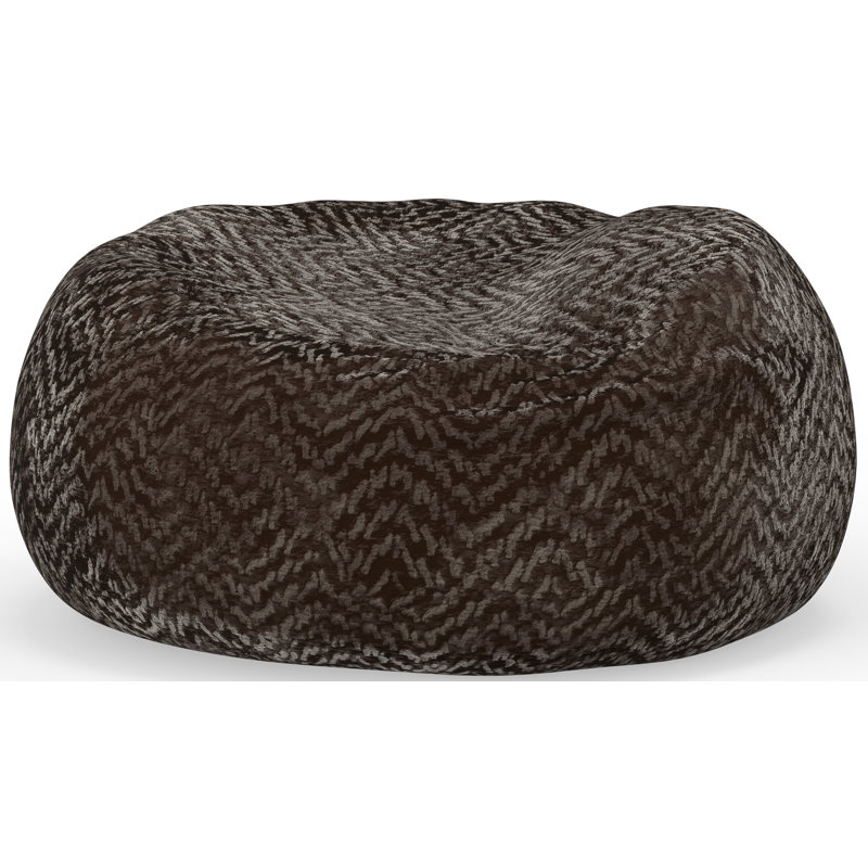 Sac confort Boonville, Polyester brun