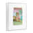 Giclée encadrée blanc bord de mer