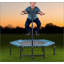 Trampoline d'exercice, rebondisseur portable pliable