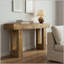 Console Long Farmhouse avec grain de bois naturel