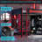 Neriah Wood Loft Bed with Desk, Open Wardrobe & RGB Light-126026097