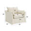 Chaise en lin Shane avec 2 coussins