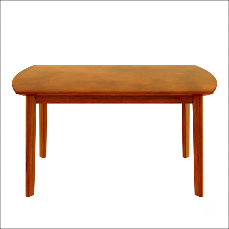 Table de salle à manger moderne de 47 pouces de style Mid-Century