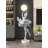 Italian Abstract Floor Lamp With Ballet Girl Decoration Accessory-1629383576