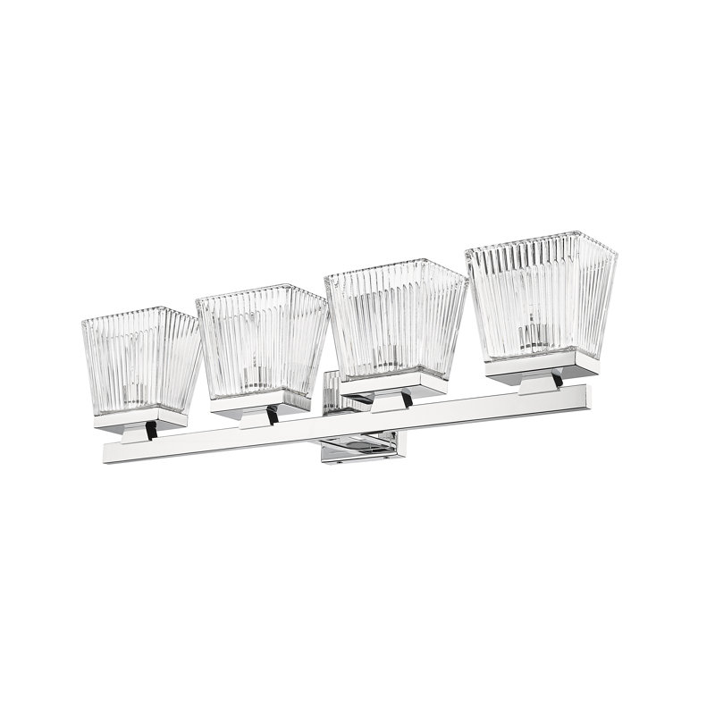 Lutrische 4 - Light Dimmable Vanity Light, Chrome