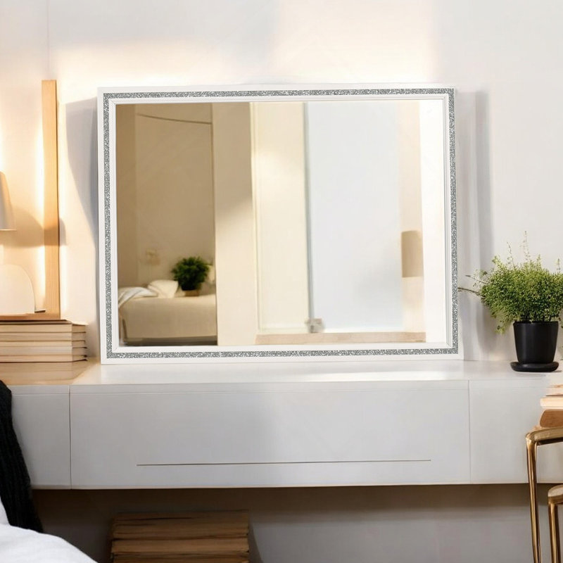 Haiden White Finish Mirror