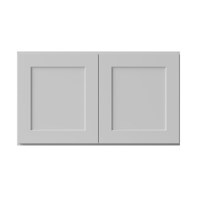 Armoire de cuisine en bois massif prête à assembler, White, H 21 po x l 36 po x P 24 po