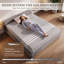 Grand matelas en mousse viscoélastique gélifiée 12 "avec technologie de refroidissement et soulagement de la pression-543319059