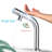 Electronic Brushed Nickel Touchless Sensor Faucet