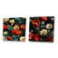 Hasson - Ensemble de 2 collages carrés floraux-102162259-102162261