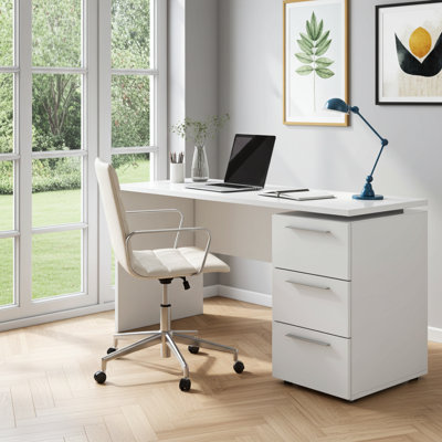 Cheryl Solid Wood Writing Desk