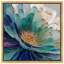 Reproduction d'art sur toile Sculpted Teal Bloom par Art Remedy-123415447-123415448