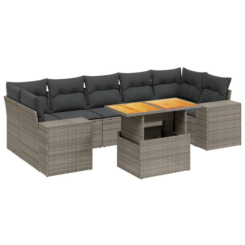 Ensemble de canapé de jardin Vidaxl