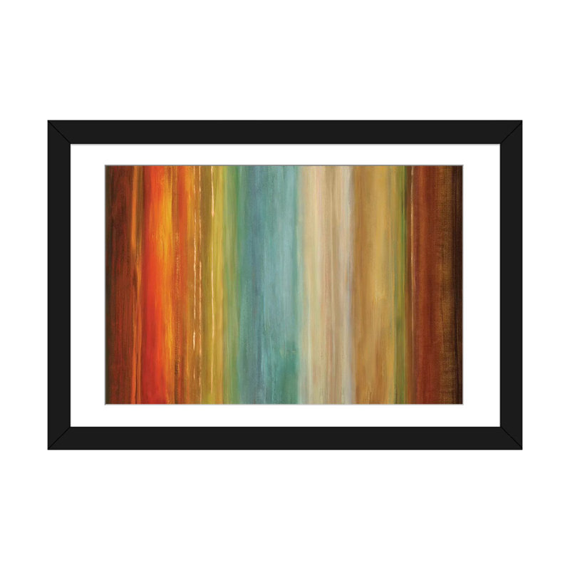 «Wavel Longueur I» par Max Hansen - Impression sur toile tendue sur châssis, H 24 po x l 32 po x P 1 po, Blanc