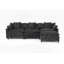 108" L Shaped Modern Sofa Modular Sectional Cloud Couch With Ottoman, 4-Seat Chenille Deep Seat Sofa With Pillow For Living Room, Bedroom And Apartment-363392754