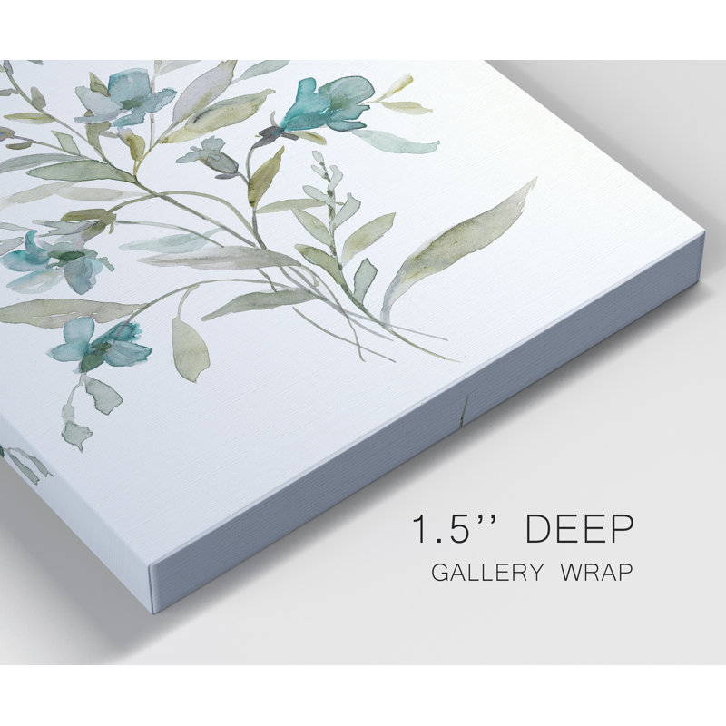Linen Botanical III - ensemble de 2 reproductions d'art, H 48 po x l 72 po x P 1 po, Toile tendue, Pas de tapis
