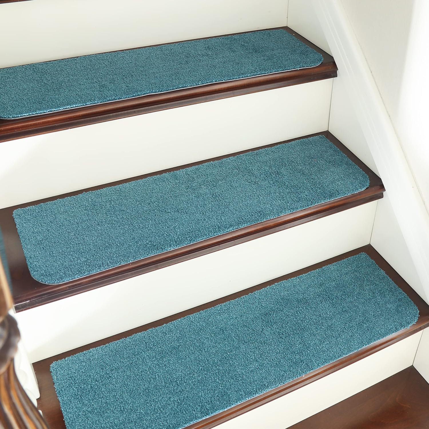 Latitude Run® Diannie Teal Stair Tread | Wayfair