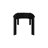 Bart  Denby - Modern Black Oval Dining Table
