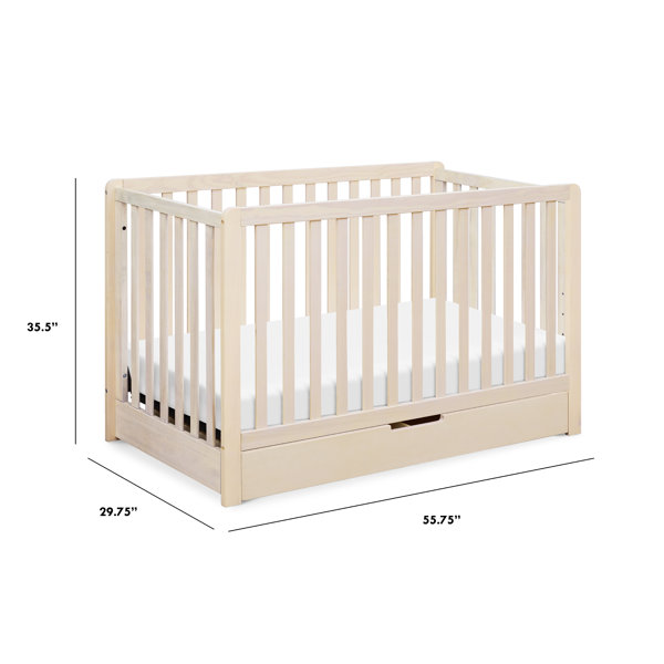 Carter's by DaVinci Colby 4-in-1 Convertible Crib with Storage ...