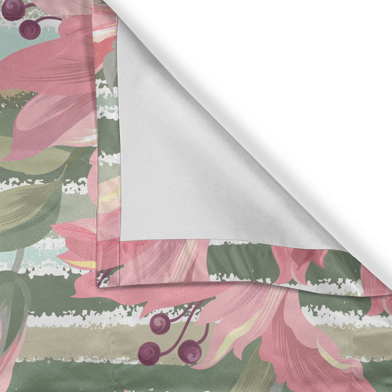 Semi Sheer Curtain Pair