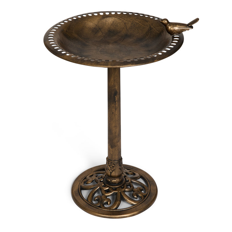 Bain d'oiseaux Aderes, Bronze