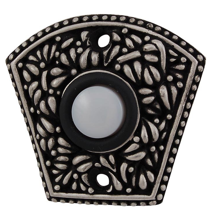 San Michele Fan Push Button, Antique Nickel