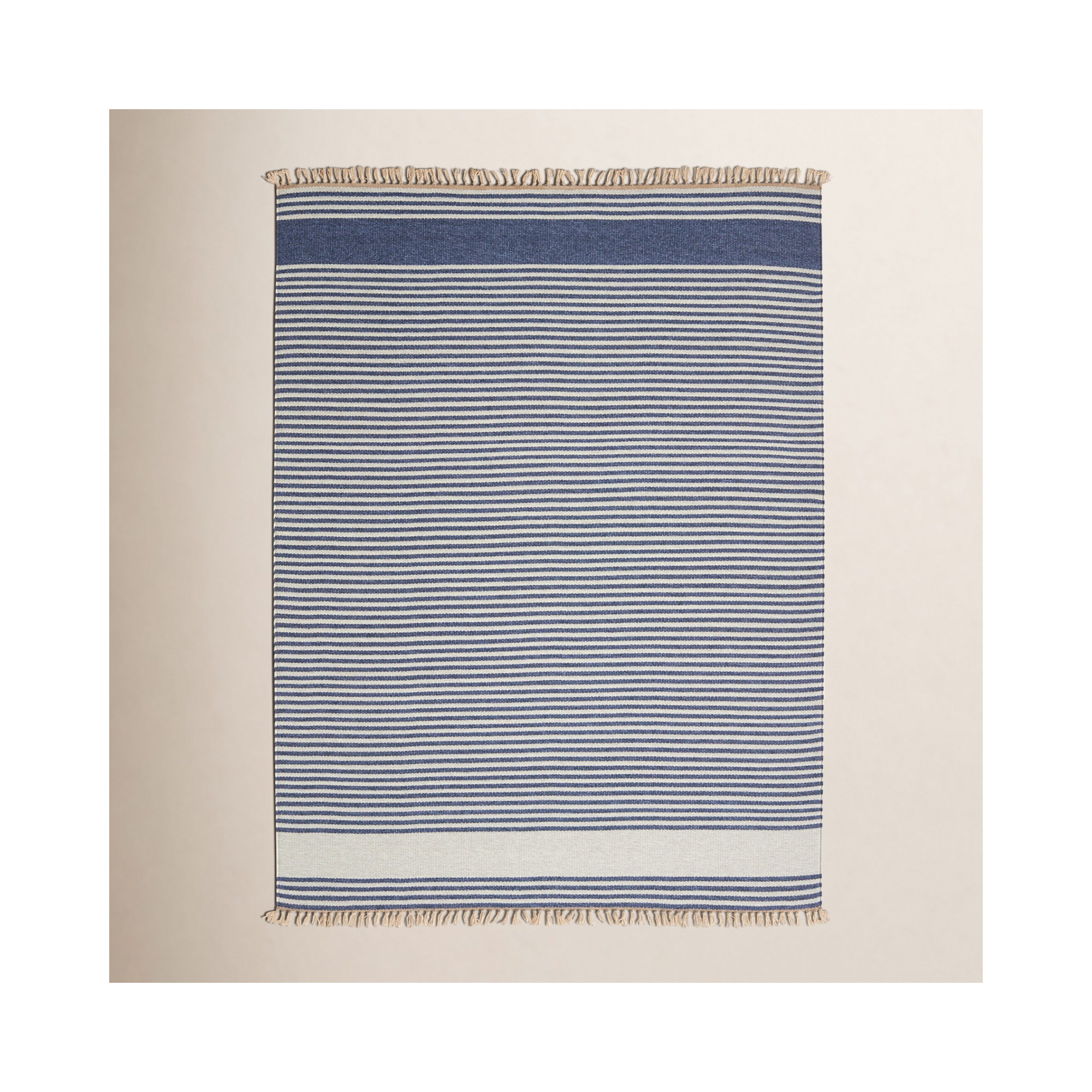 Brocka Handmade Indoor/Outdoor Rug, Rectangle 8'10" x 11'9"