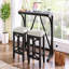 0.21 " L Solid Wood Bar Set-844962971