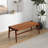 Leather Bench