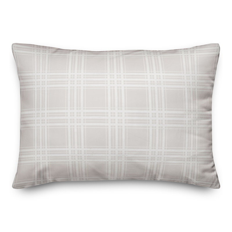 Plaid Throw Pillow