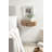 Kristie Half-circle Mango Solid Wood Floating Shelf with Drawer-831549538