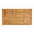 Outdoor 59" Rectangular Solid Wooden Patio Dining Table