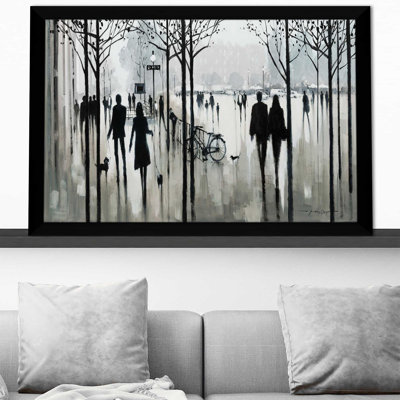 Morning Paris par - Peinture