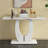 Modern Simple Glossy Rectangular Counter Bar Table