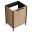 Meuble-lavabo 24 po en contreplaqué, base contemporaine en contreplaqué, objet élégant-842240592