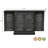 Expandable Solid Wood Mango Bar Cabinet with Stemware Rack & Bottle Storage-329738963