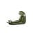 Bronze Meditating Frog Sculpture